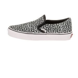 VANS classic slip on moccasins sneakers loafers Mini Leopard flocked Skater 8